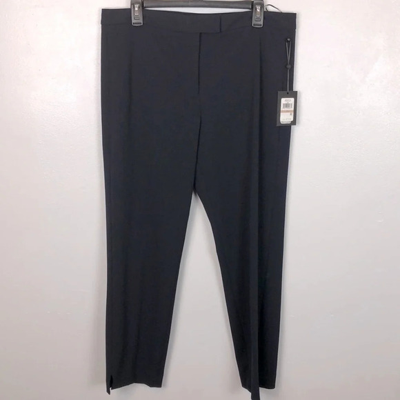 NWT DKNY Navy Blue Scuba Career Pant Size 12 - Picture 1 of 10